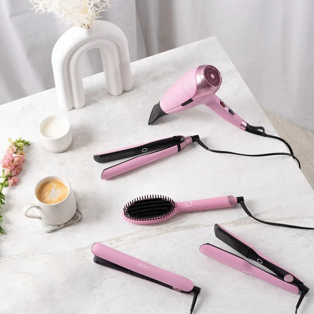 Secador y plancha GHD Pink