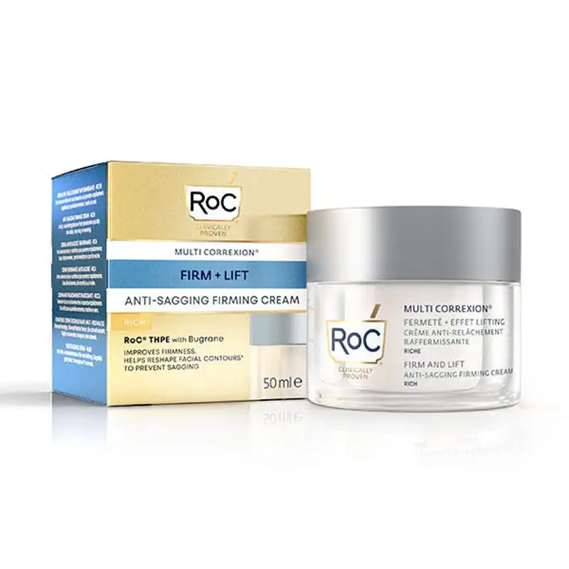 cremas para combatir la flacidez de la cara  Crema Crema Anti-Flacidez Roc