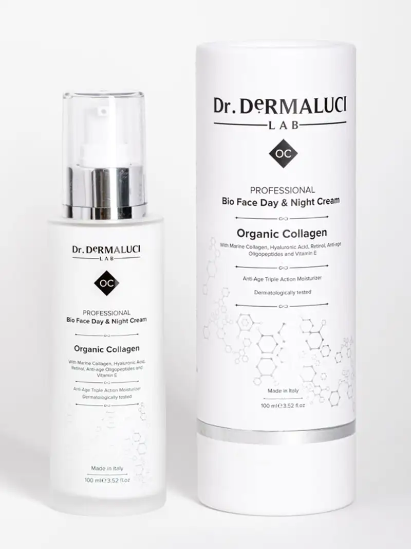 cremas para combatir la flacidez dr dermaluci de la cara  Organic Collagen de dr dermaluci 