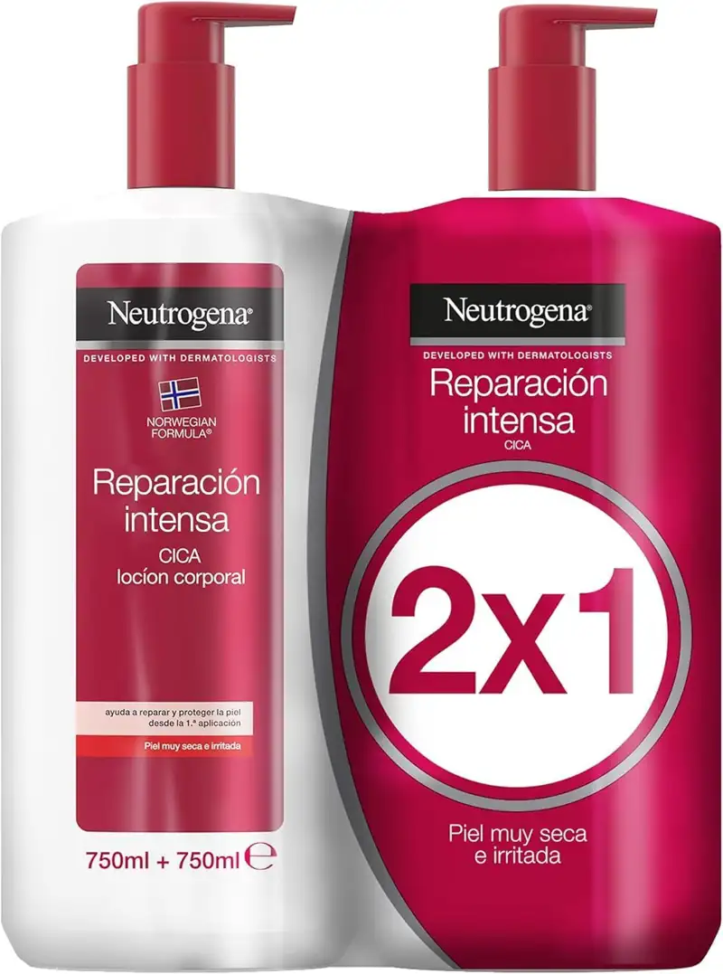 Loción y crema Neutrogena