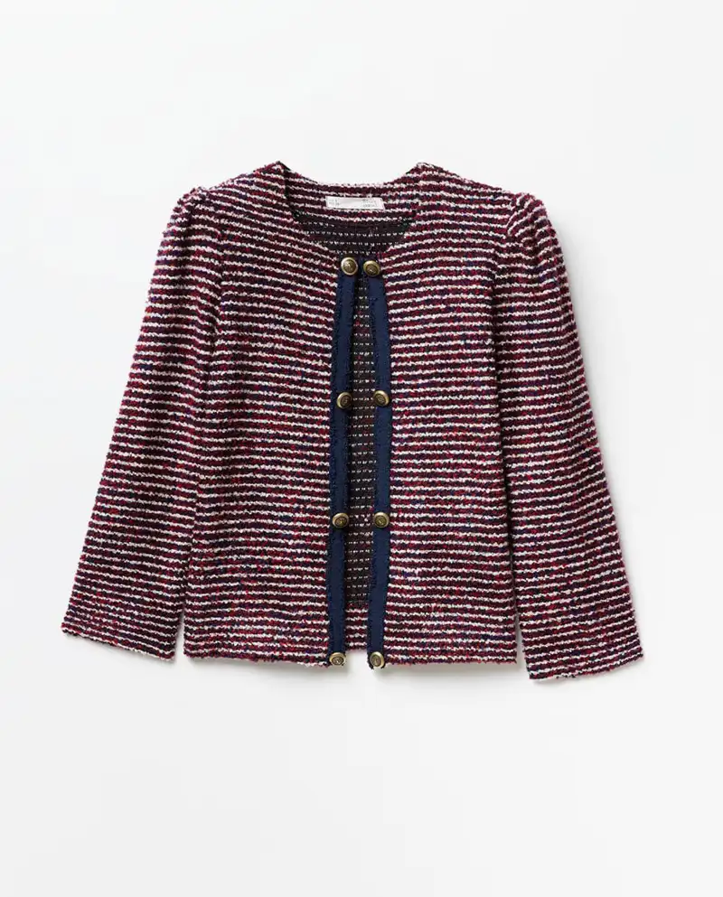 Chaqueta Sfera otoño 50 años Jaspeada parisina