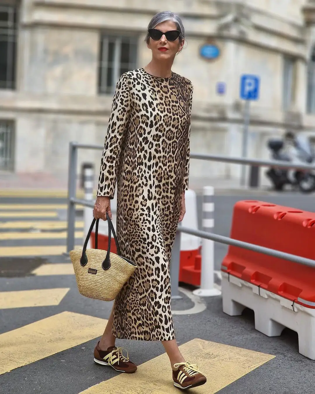 vestido leopardo