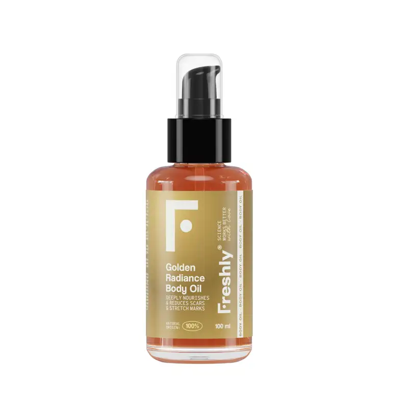 Golden Radiance Body Oil Freshly Cosmetics