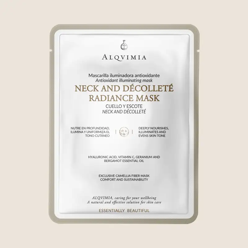 Neck and Décolleté Radiance Mask de Alqvimia