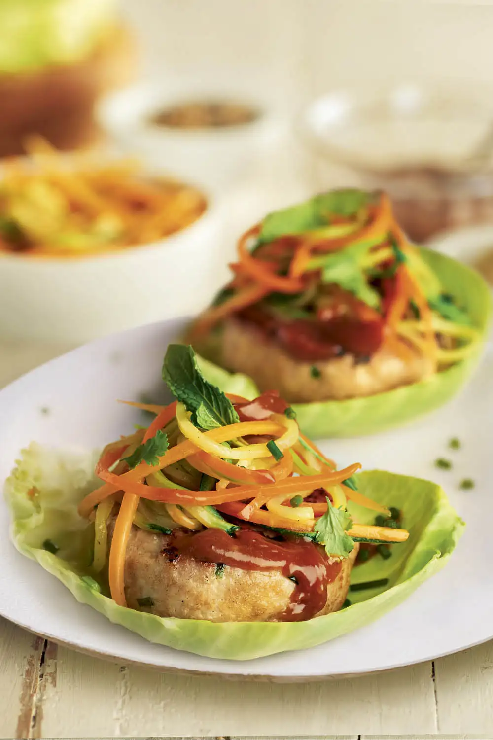 cenas con pocas calorías hamburguesas pescado verduras