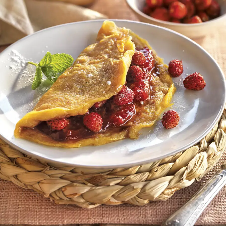 desayunos sin pan saciantes tortilla con compota