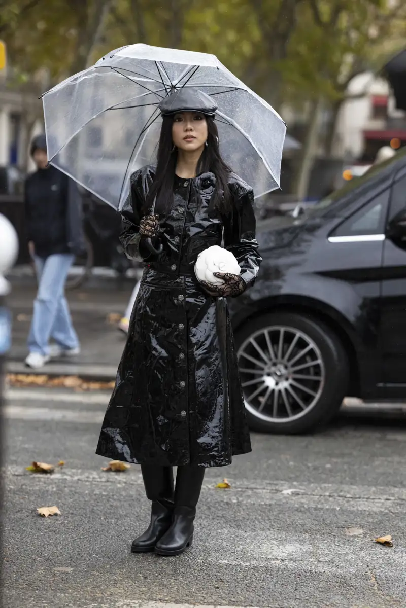 look lluvia trench