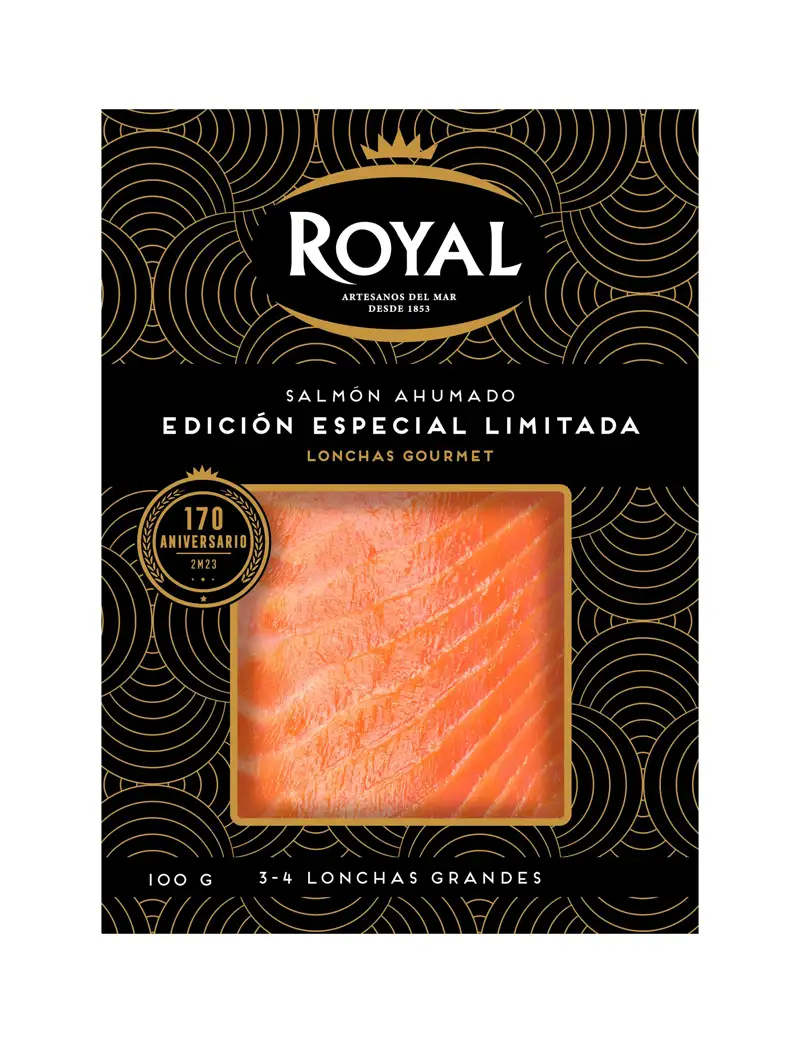 Salmón Ahumado Edición Especial 170 Aniversario de ROYAL®