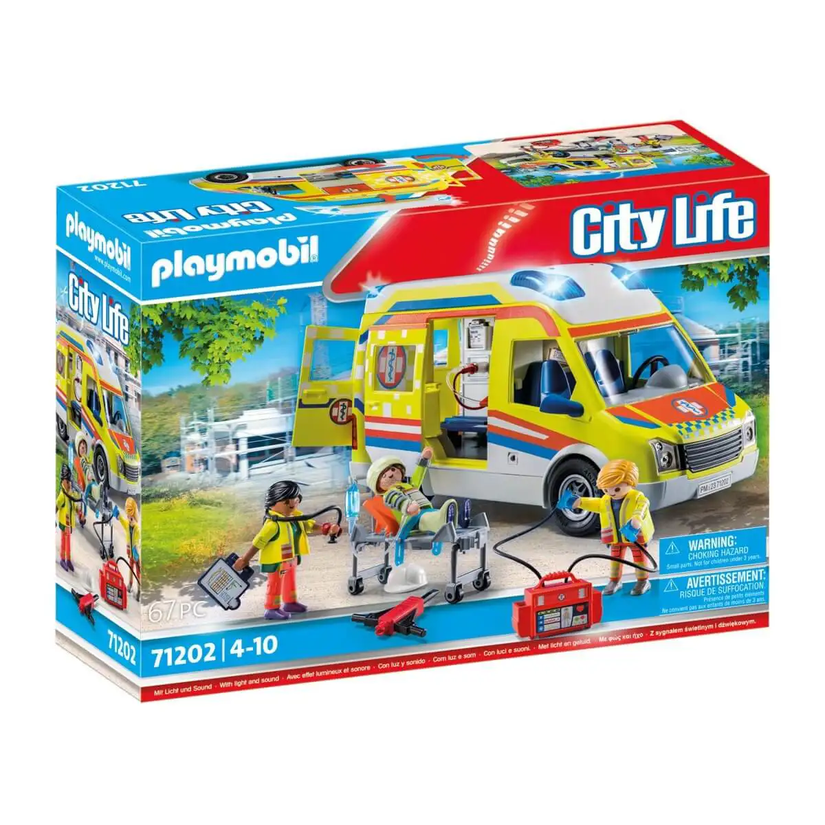 regalos de Navidad para niños ambulancia city life playmobil 