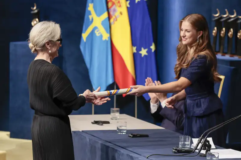 Leonor y Meryl Streep