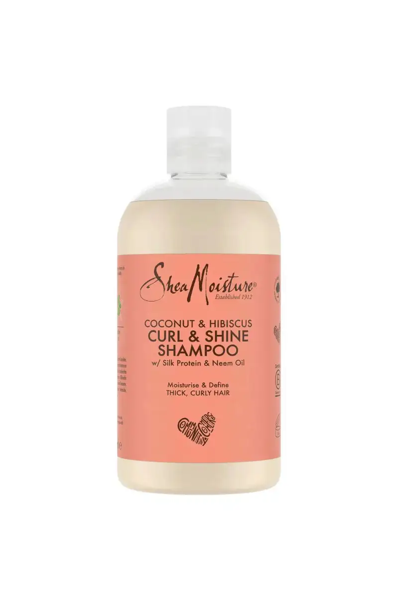 Champú Curl & Shine de Coco e Hibisco de Shea Moisture 379 ml