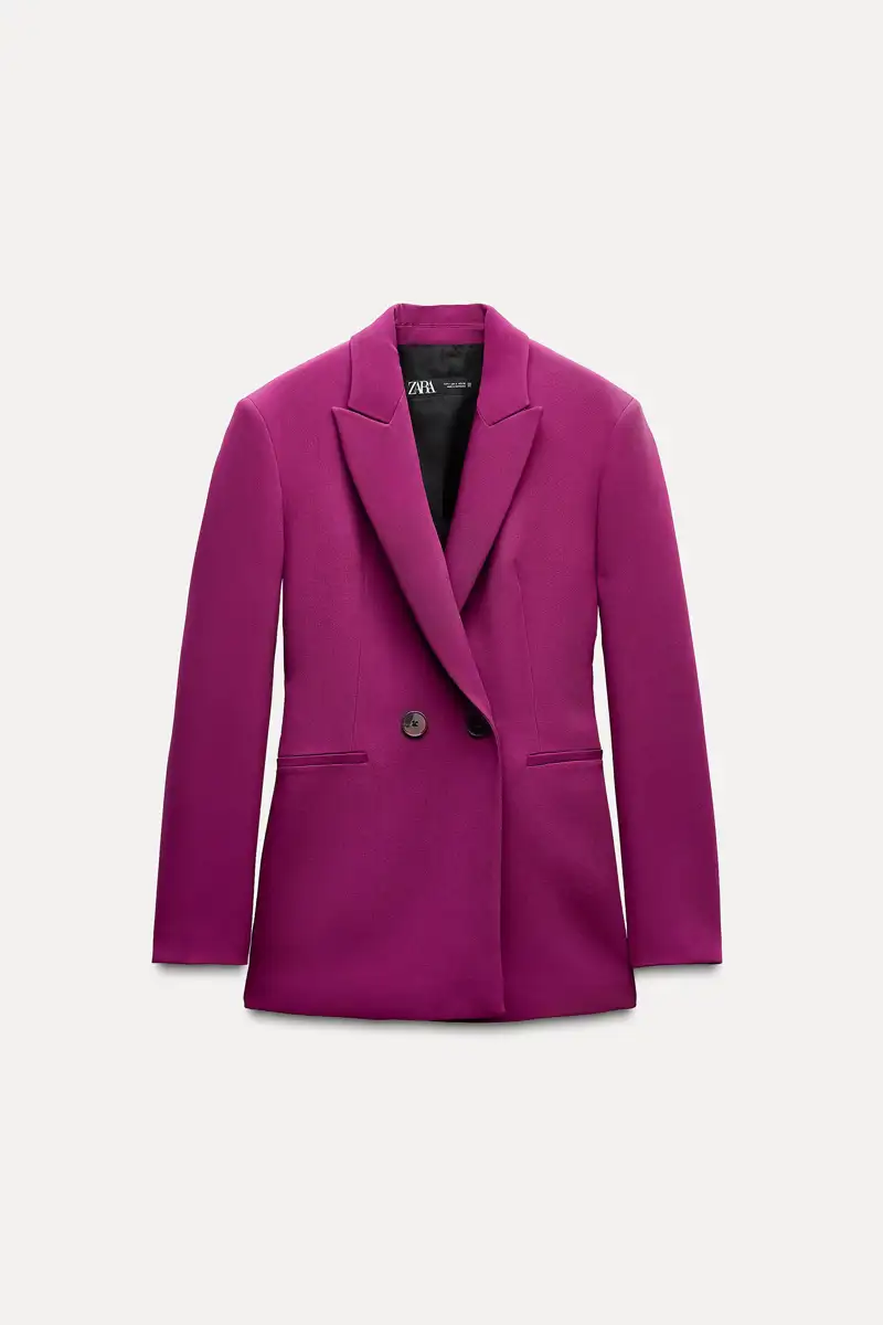 Blazer elegante Zara cruzada