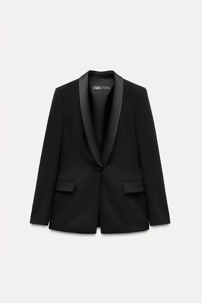 Blazer elegante Zara smoking