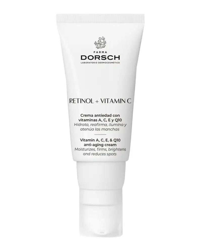 cremas antiedad con retinol y vitamina C  Crema Antiedad Retinol + Vitamin C Farma Dorsch