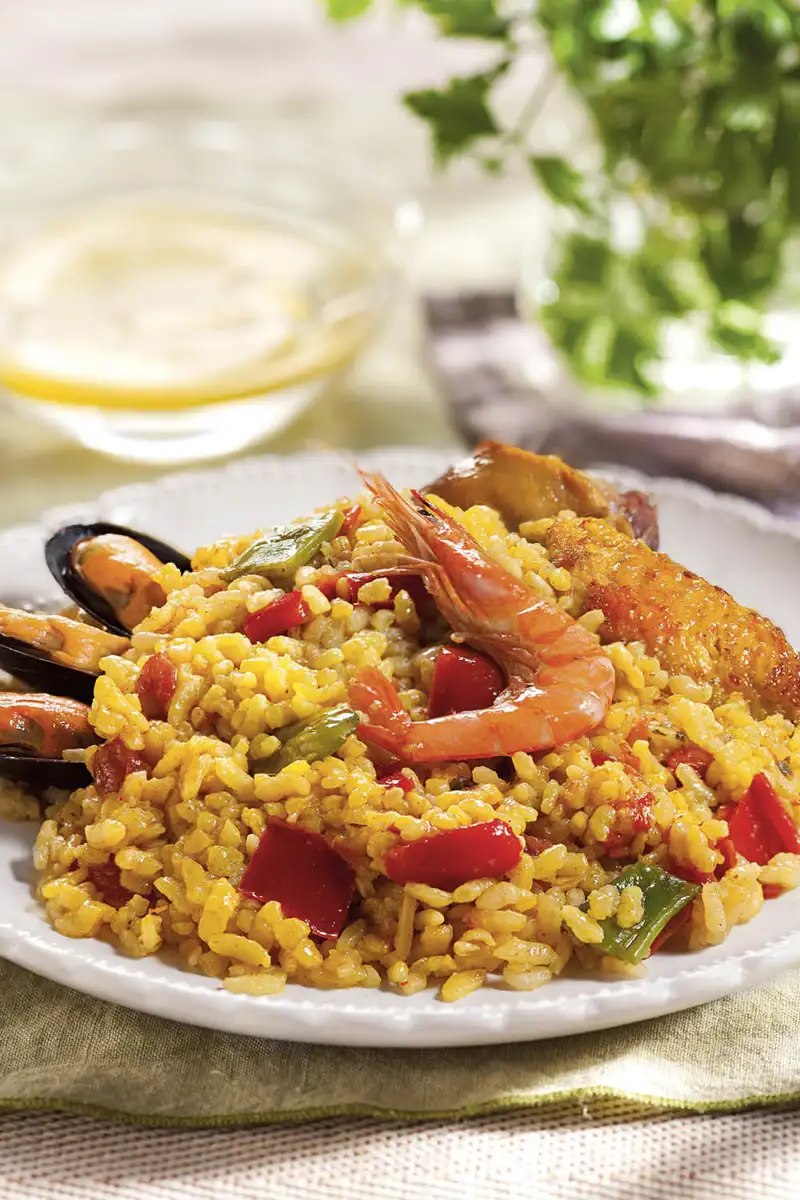 Paella de marisco