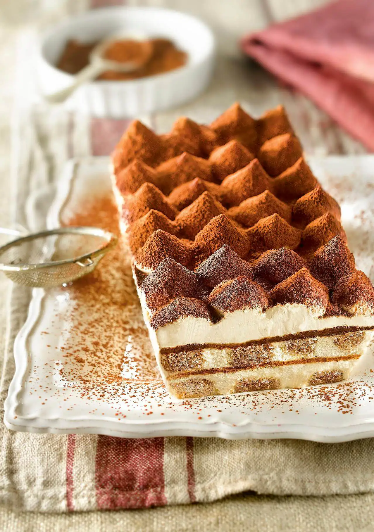 Recetas de Navidad tiramisú con crema de turrón