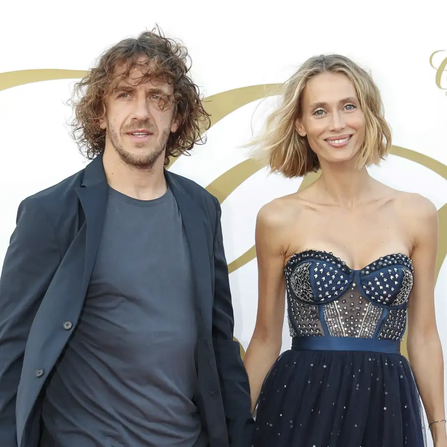 Vanesa Lorenzo y Carles Puyol