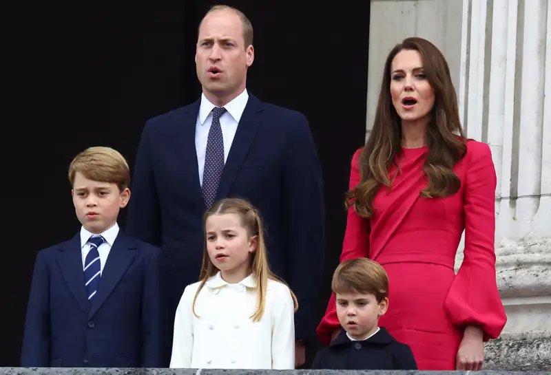 Guillermo Kate Middleton George Charlotte Louis