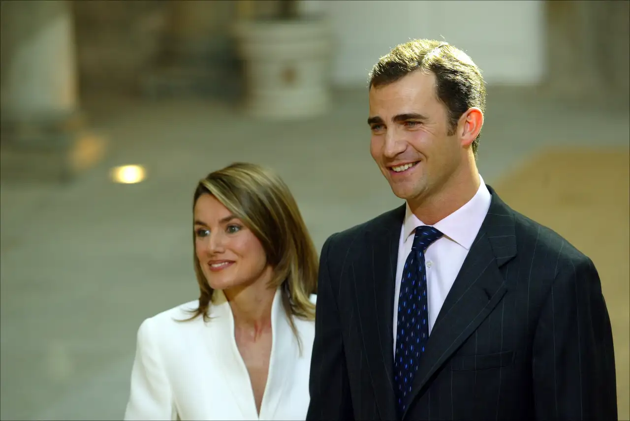 Letizia y Felipe pedida