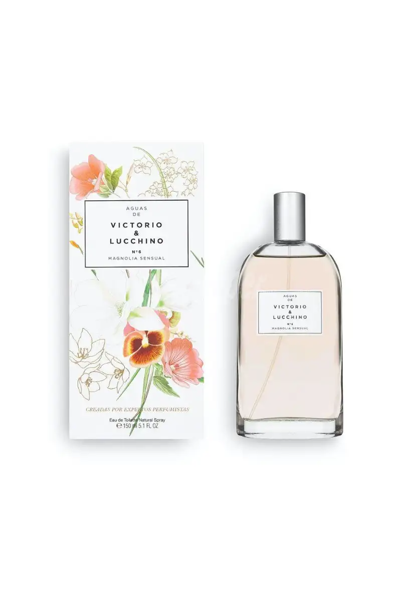 PERFUMES FLORALES: AGUA Nº6 MAGNOLIA SENSUAL DE VICTORIO & LUCCHINO