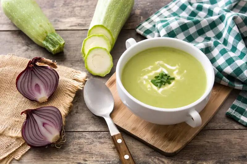 crema verduras calabacin ayuno intermitente