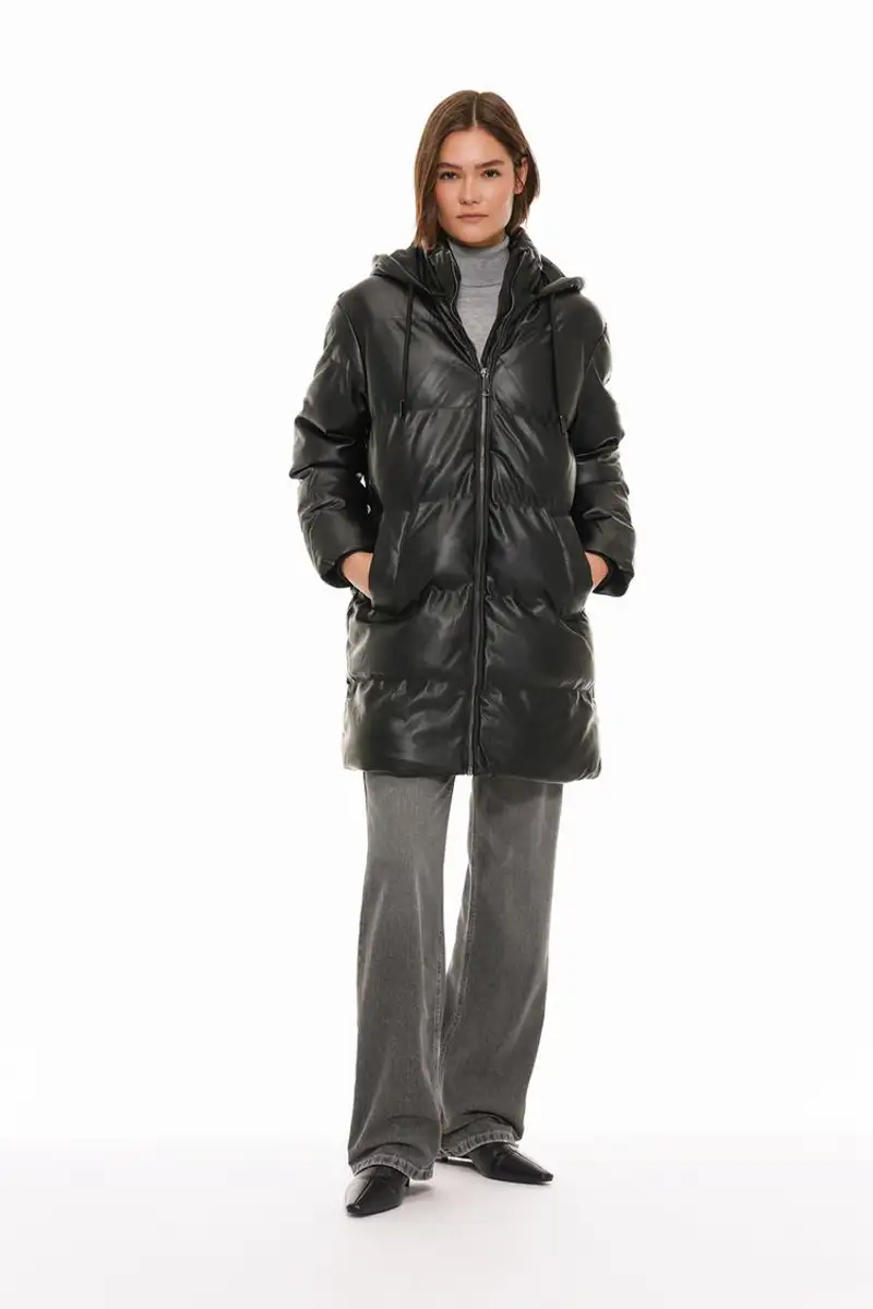 Plumiferos mujer zara shop