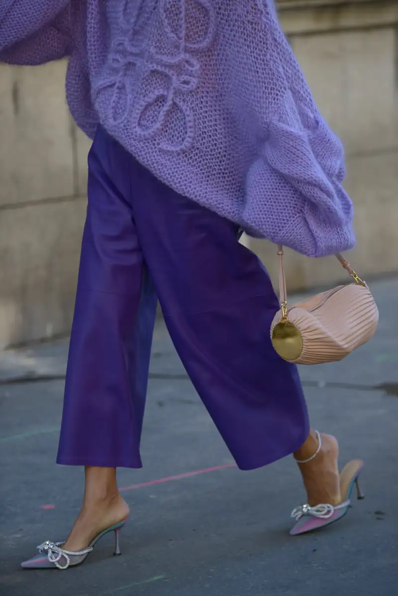 Los 5 tipos de zapatos que mejor sientan con pantalones culotte