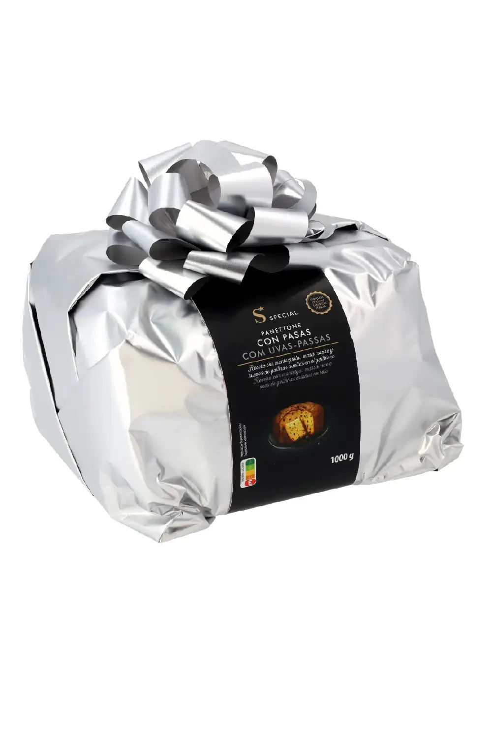 regalos gourmet originales panettone tradicional con pasas