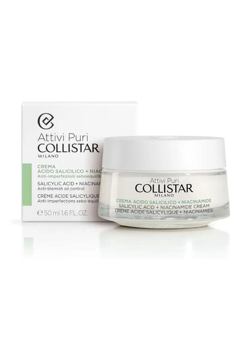 Collistar Attivi Puri Crema de Salicílico con Niacinamida