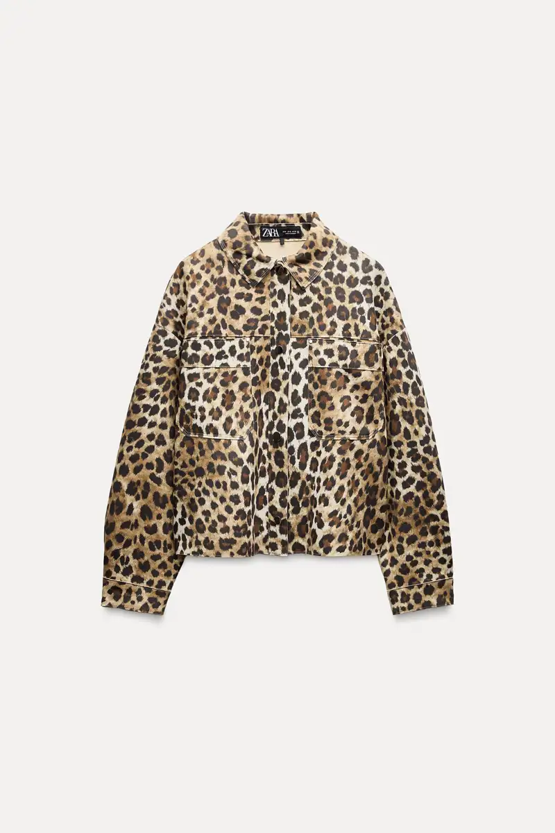 zara animal print ante