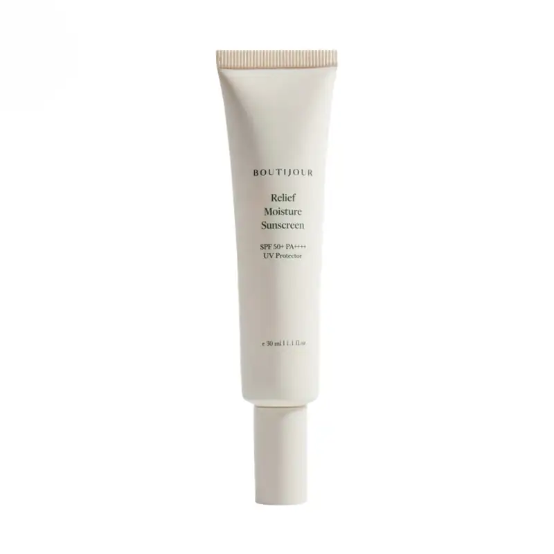 cremas con centella asiática Relief Sun Moisture SPF50 de Boutijour 