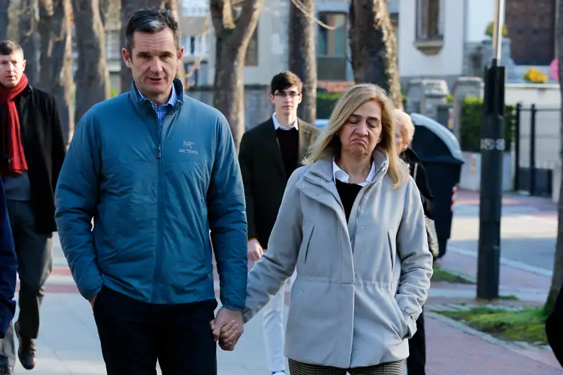 Iñaki Urdangarin e infanta Cristina