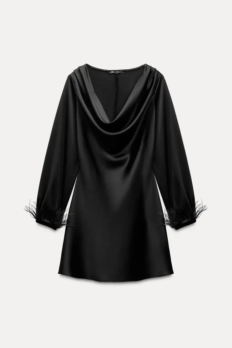 Vestidos negros de Zara