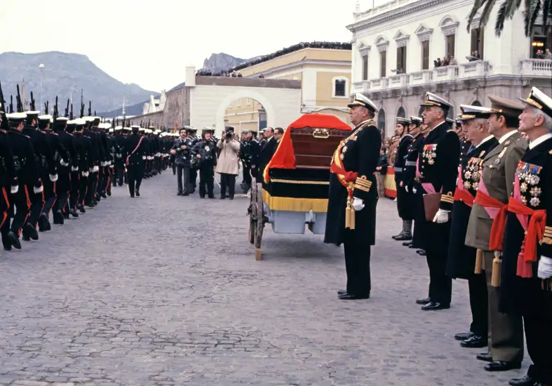 Funeral Alfonso XIII