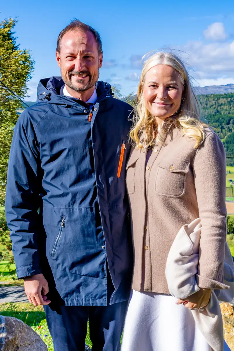 Haakon y Mette-Marit de Noruega