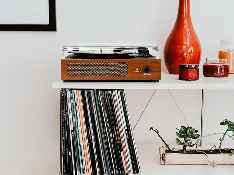 Tocadiscos de Vinilo con Altavoz