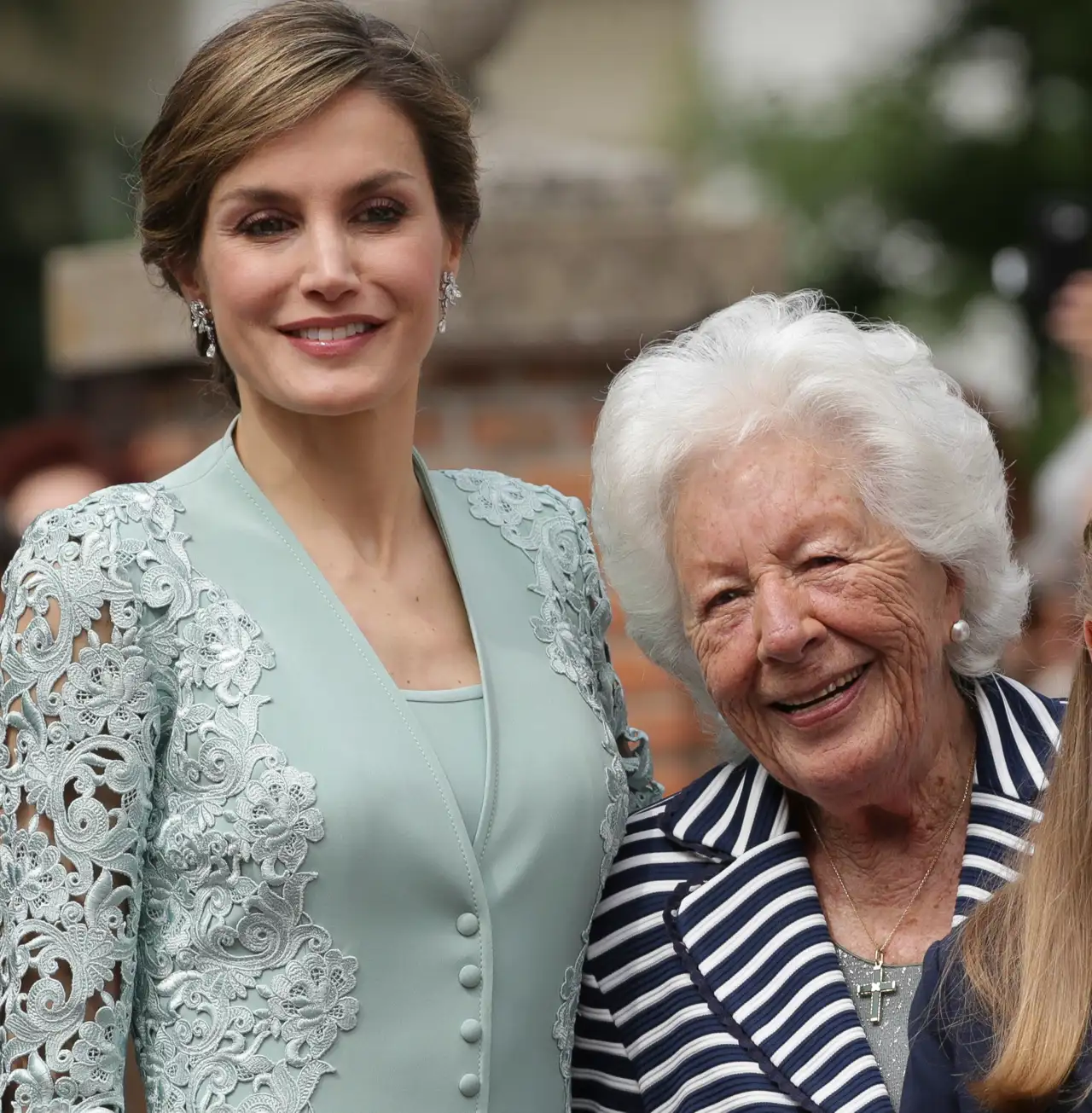 Letizia y Menchu Álvarez del Valle