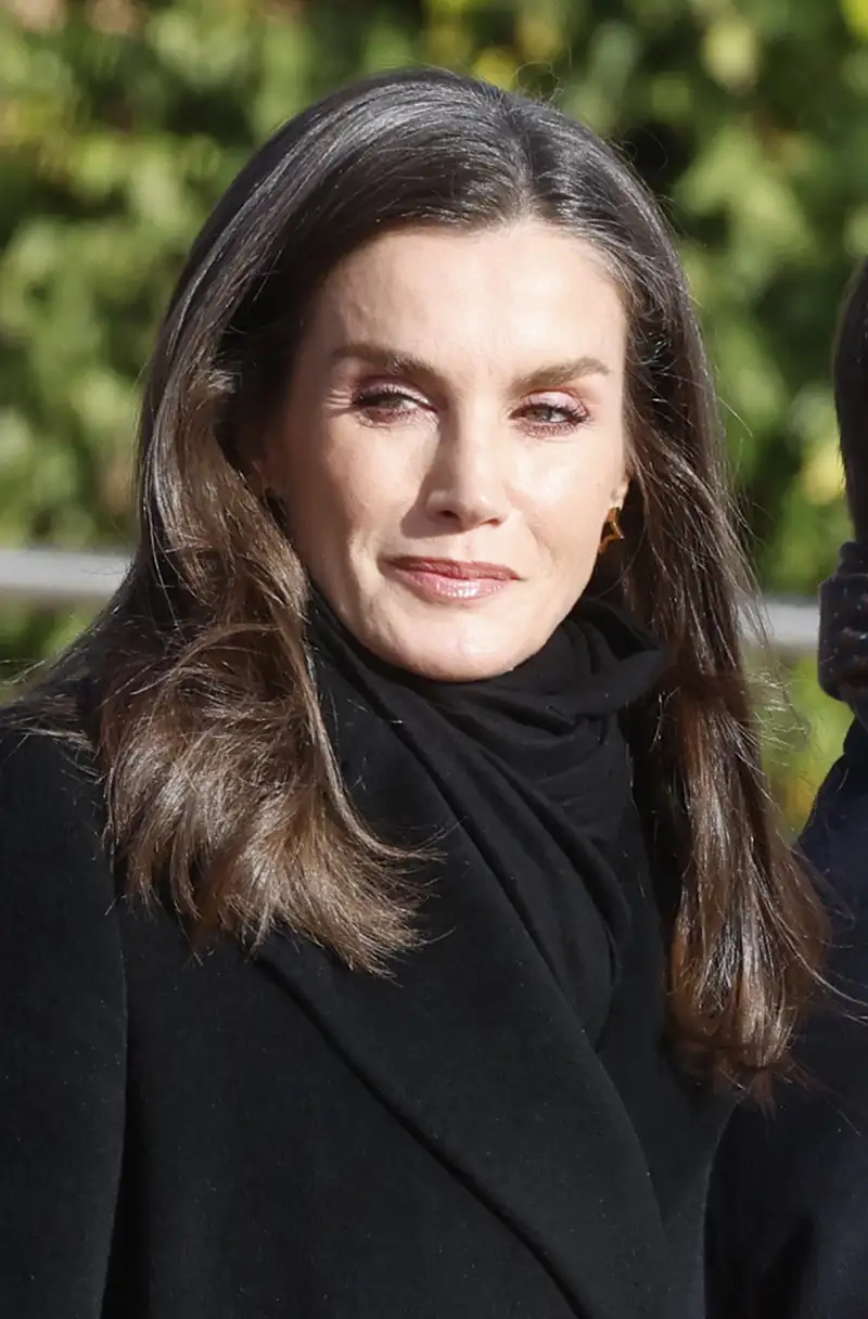 Maquillaje sofisticado de la reina Letizia