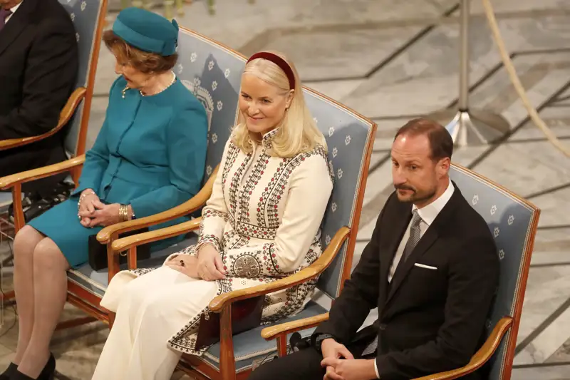 Mette-Marit, Sonia y Haakon