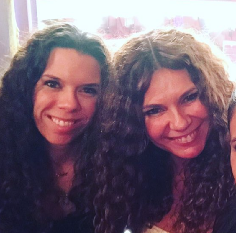 Ingrid Arús y Angie Cárdenas