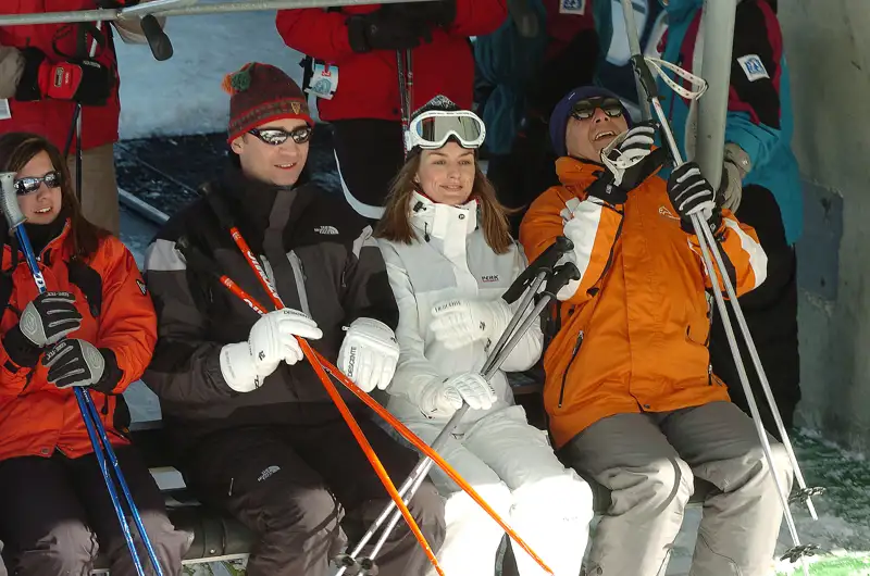 Letizia en Baqueira