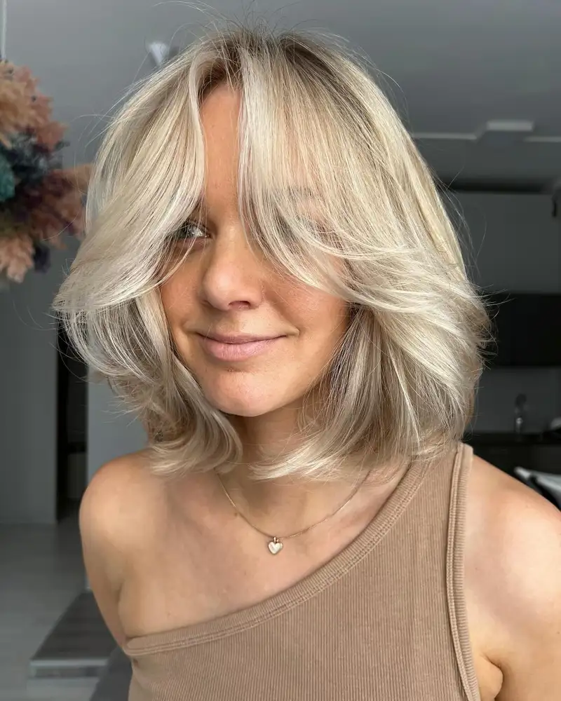 cortes de pelo corto liso y fino para mujer bob mariposa 