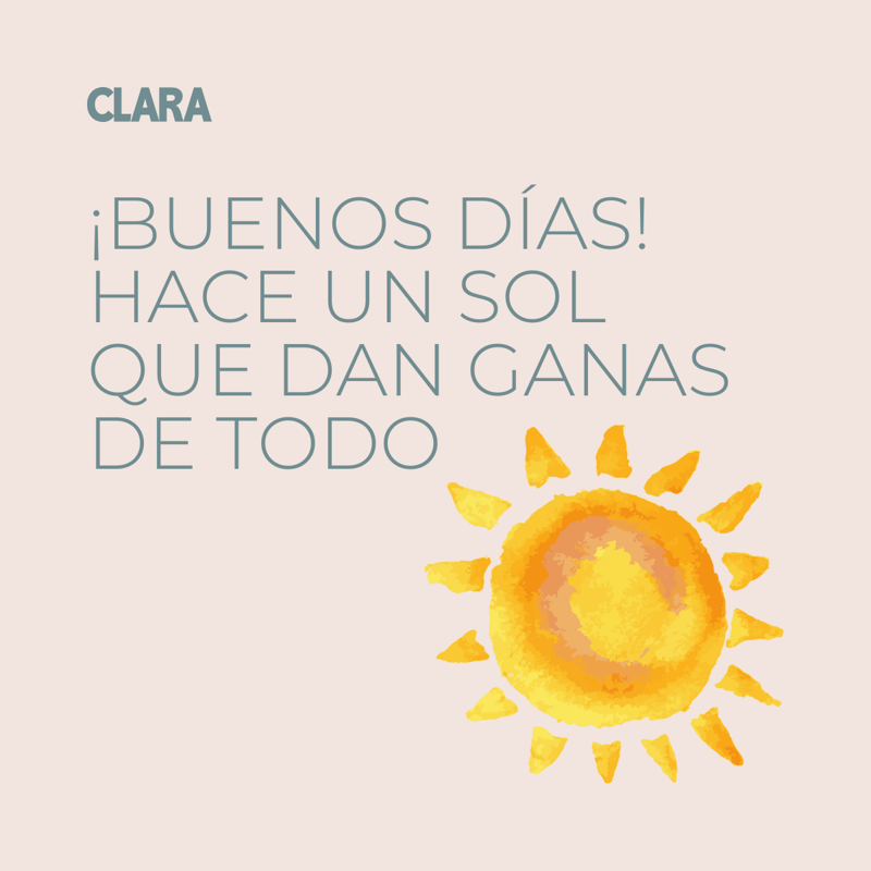 frases buenos días