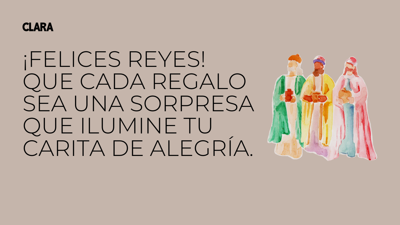 frases de reyes magos para niños