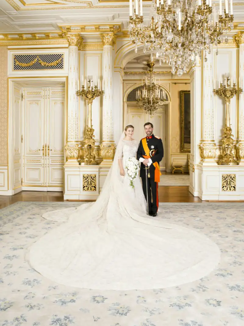 Guillermo y Stéphanie de Luxemburgo