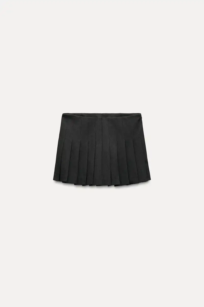 Novedades de Zara 2025 Falda de tablas