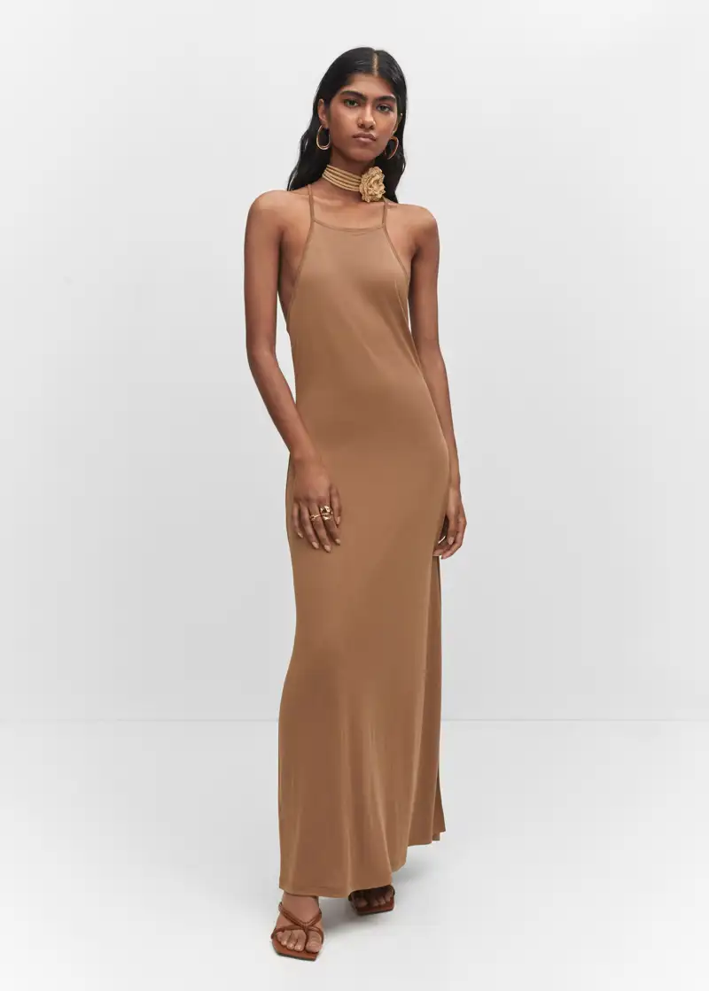 mocha mousse vestido mango outlet 05