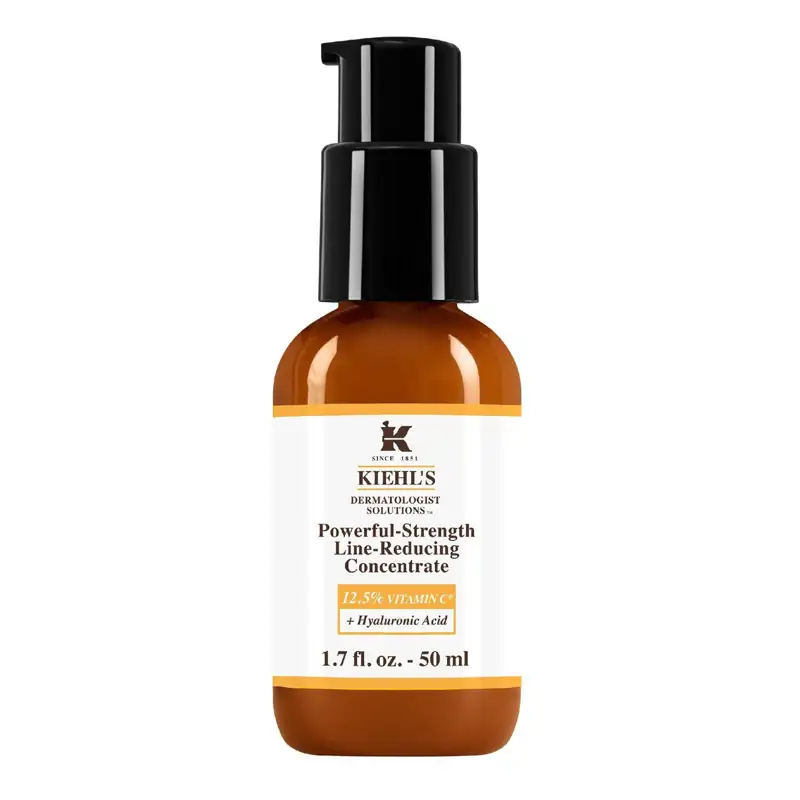 ácido hialurónico y vitamina C Powerful-Strength Line-Reducing Concentrate de Kiehl'