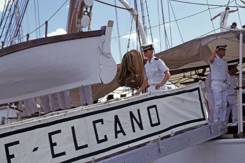 Felipe en Elcano 1987