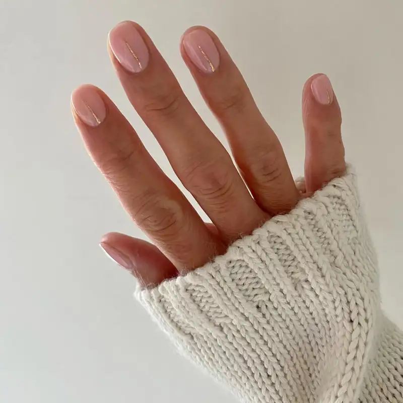 Diseños de uñas sencillos para invierno 